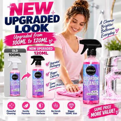 🆙 Pink Foam Bathroom Cleaner Spray