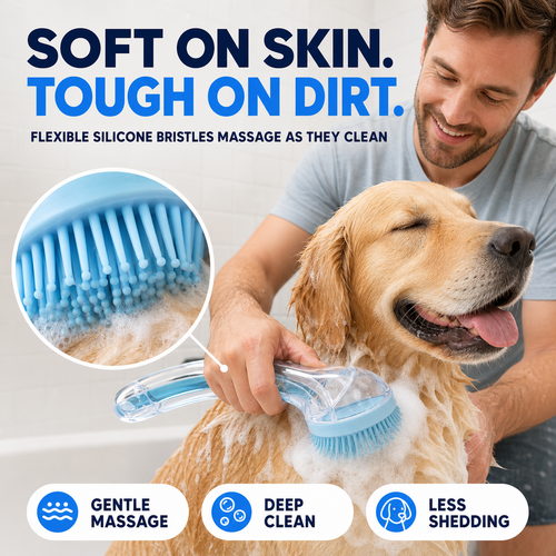 korakio® BubblePaws Foaming Bath Brush
