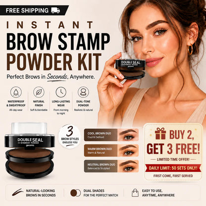 korakio® Double-Layer Instant Brow Stamp Kit