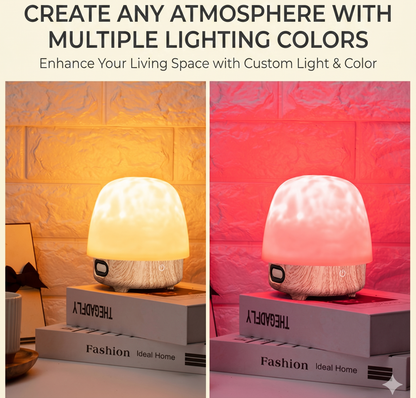 korakio®🌊Mesmerizing Ocean Wave Lamp™ – 16 Colors & Auto-Off Timer（副本）