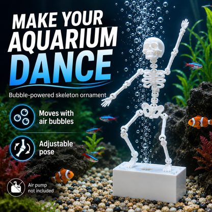 korakio®☠️Moving Skeleton Fish Tank Decoration