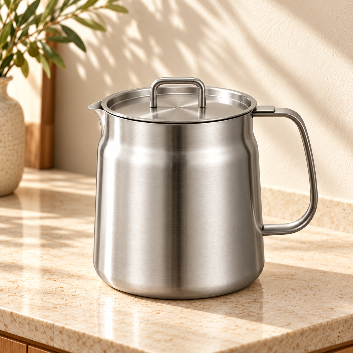 KORAKIO® 304 Stainless Steel Cooking Oil Strainer Pot