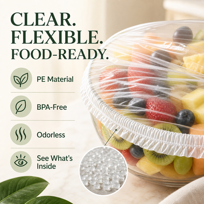 korakio®🥬FreshSeal Stretch Bowl Covers（副本）