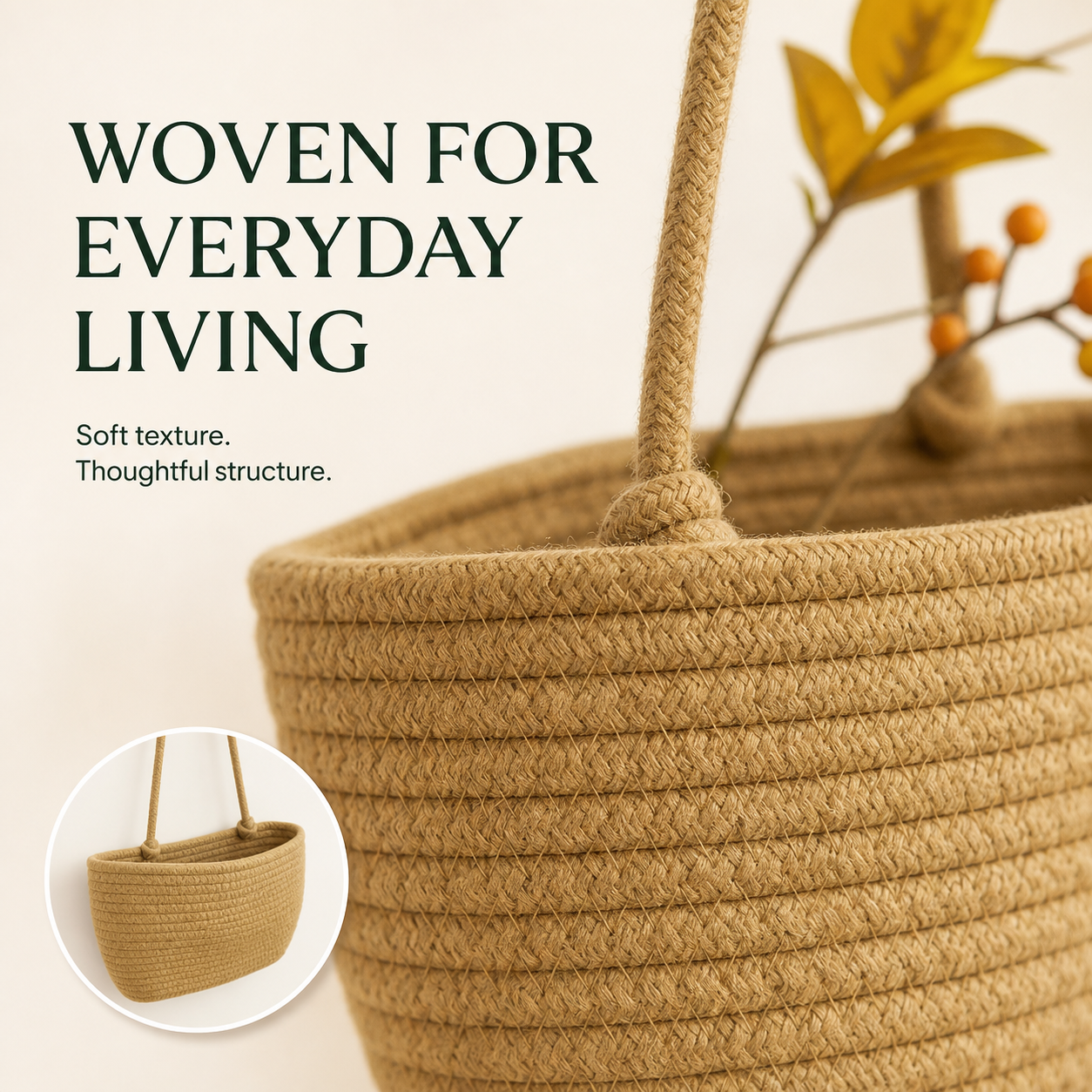 Hanging Basket Organizer