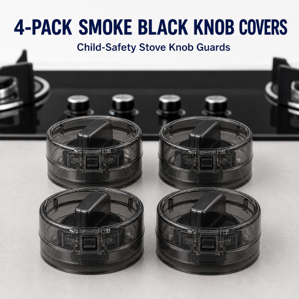 🆙SafeTurn Stove Knob Protectors