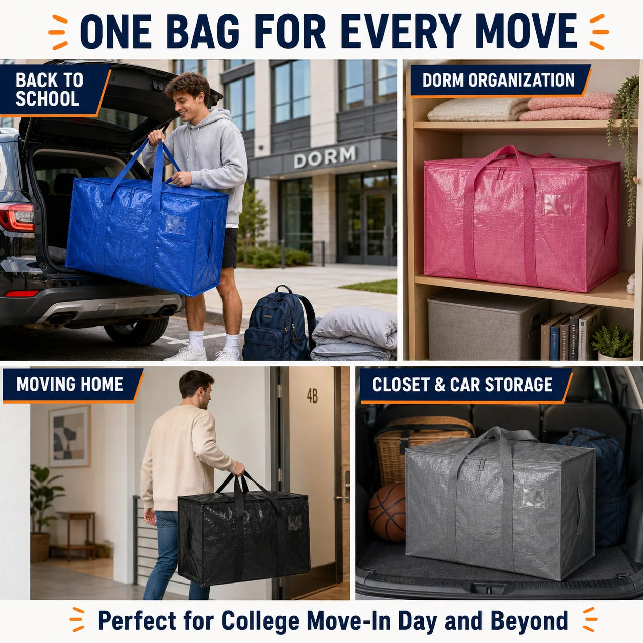 Extra-Large Moving & Storage Bag