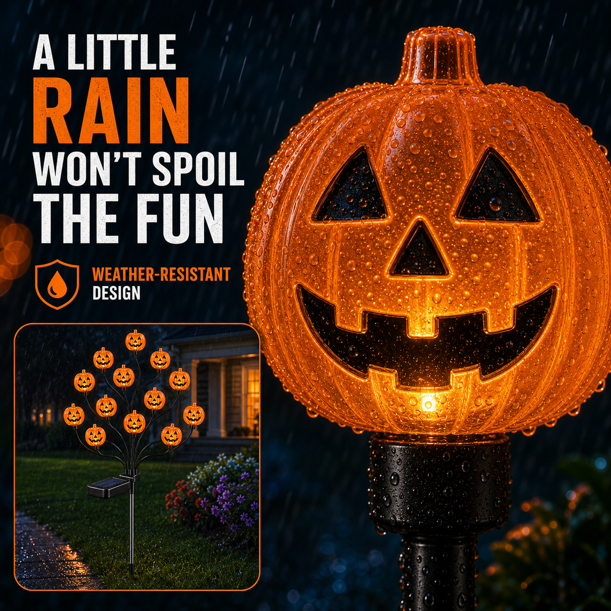 KORAKIO®🎃🌳 Halloween Solar Pumpkin Tree