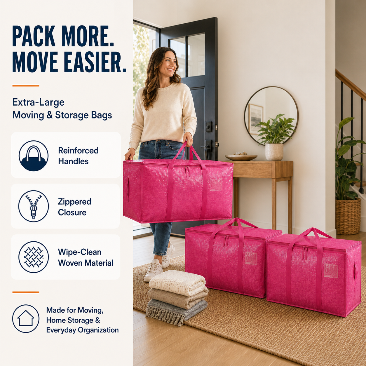 KORAKIO®📦Extra-Large Moving & Storage Bag