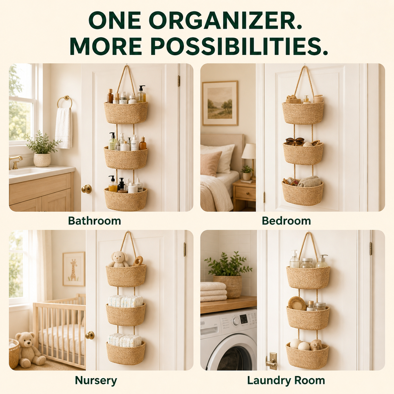 Hanging Basket Organizer