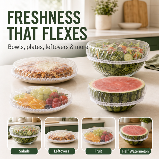korakio®🥬FreshSeal Stretch Bowl Covers