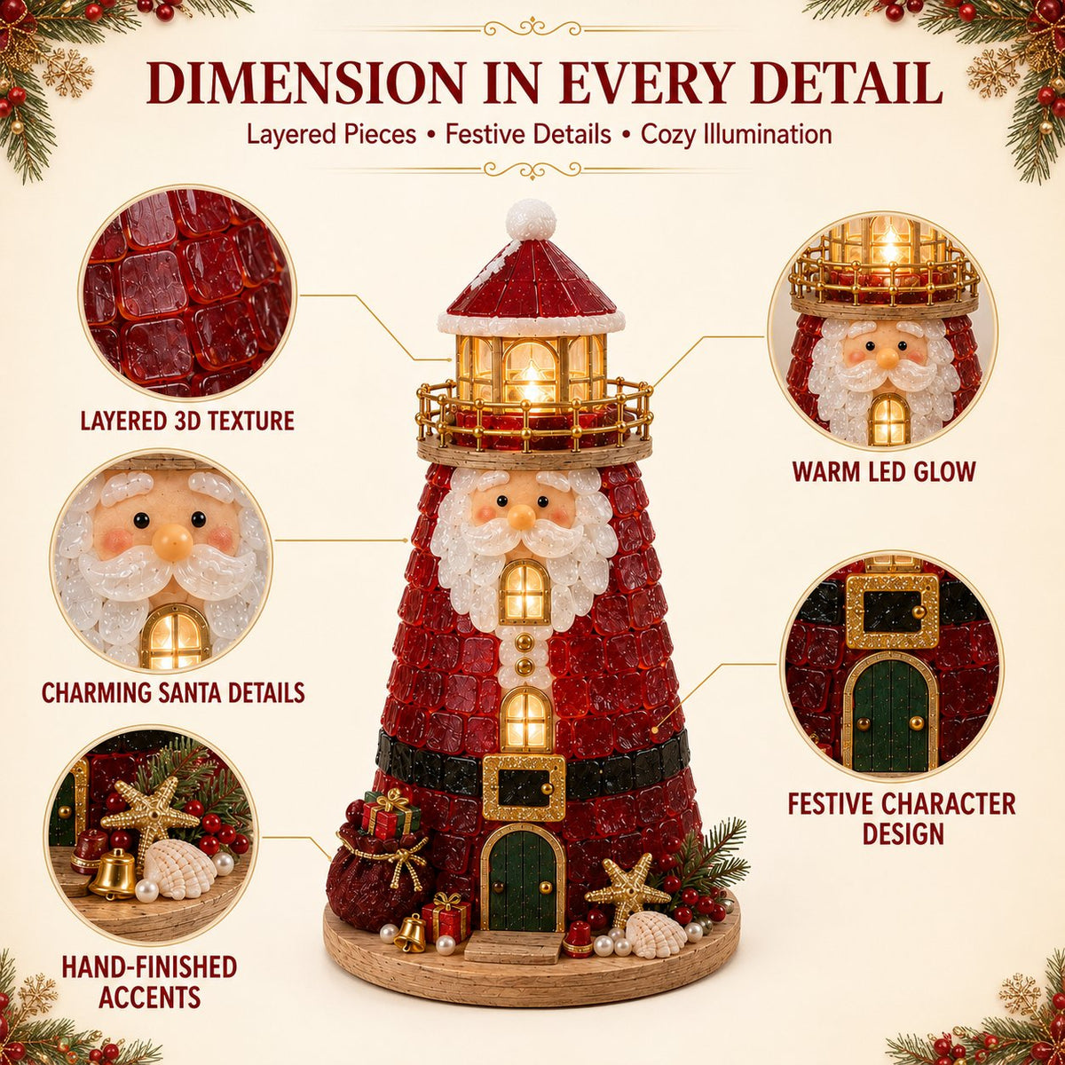 50% OFF 💕 KORAKIO® The Christmas Craft Your Family Will Love 🎄 Glow-Up DIY Lighthouse Kit