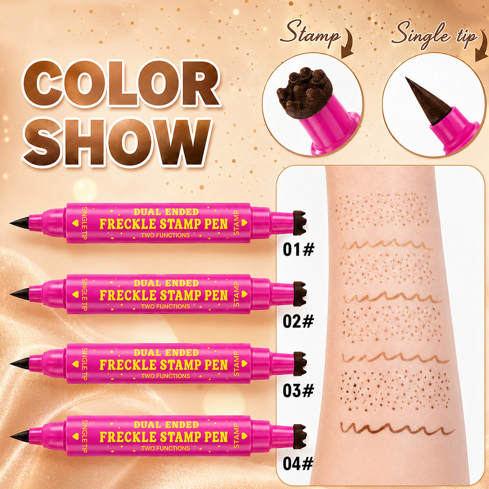 korakio® Freckle Stamp Pen – Create Natural Sun-Kissed Freckles in Seconds