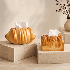 🍞Realistic Bread Tissue Box Cover