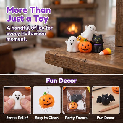 KORAKIO® 🎃 30PCS Halloween Squishy Treat Set