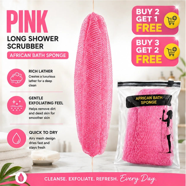 KORAKIO®🧽🕸️Full Body Mesh Shower Scrubber