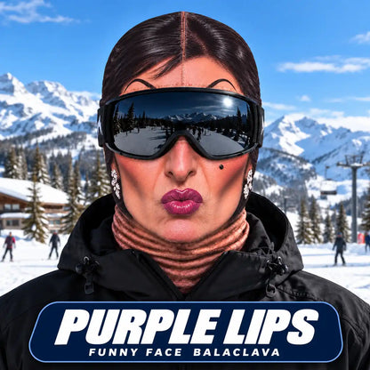 KORAKIO® 🎭🏂 Funny Face Balaclava – Stay Warm, Bring the Laughs