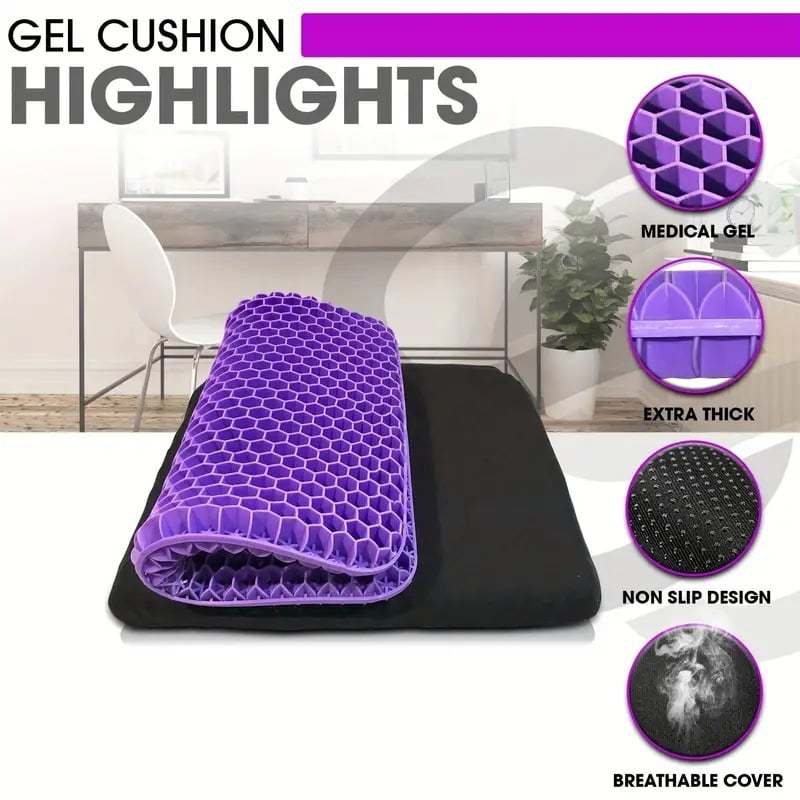korakio®✨ Ergonomic Silicone Seat Cushion – Relief You Can Feel