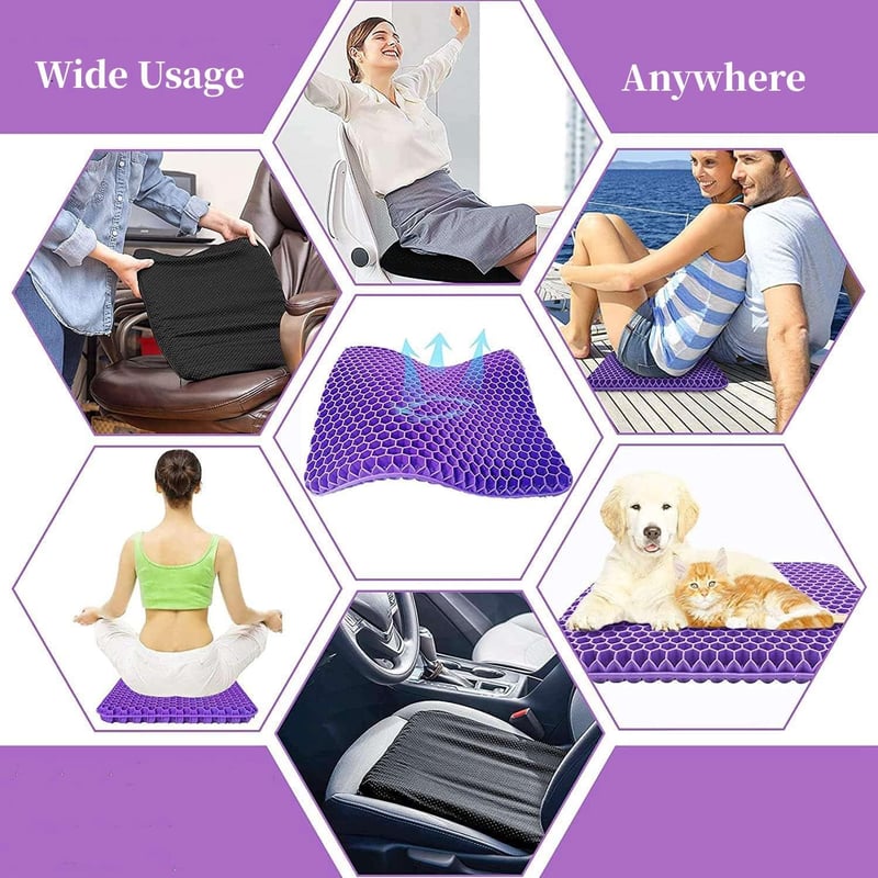 korakio®✨ Ergonomic Silicone Seat Cushion – Relief You Can Feel