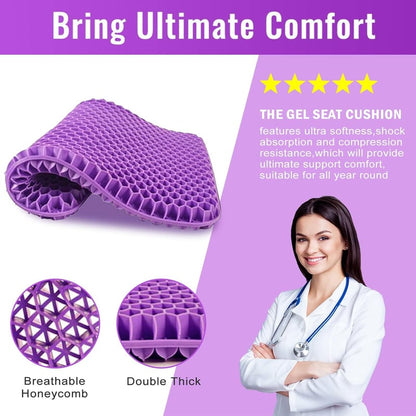 korakio®✨ Ergonomic Silicone Seat Cushion – Relief You Can Feel