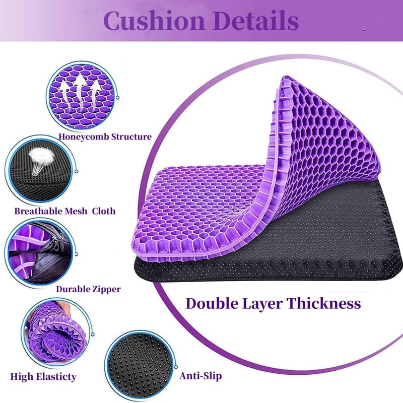 korakio®✨ Ergonomic Silicone Seat Cushion – Relief You Can Feel