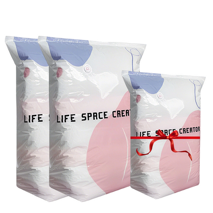 korakio® 🔥No-Pump Vacuum Storage Bags Compress Bulky Clothes & Bedding Without a Vacuum