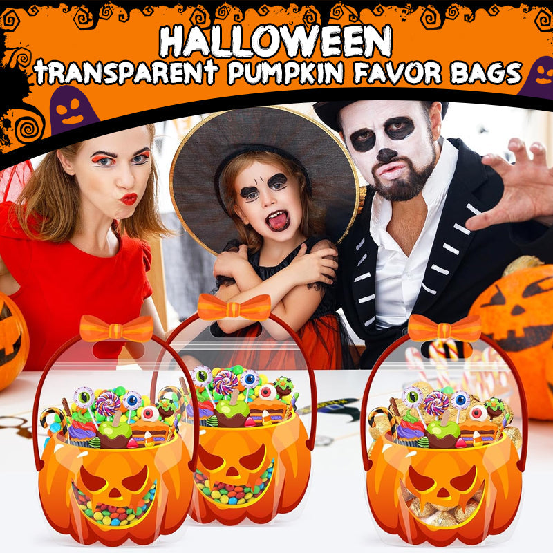 👻Halloween Pumpkin Treat Bags