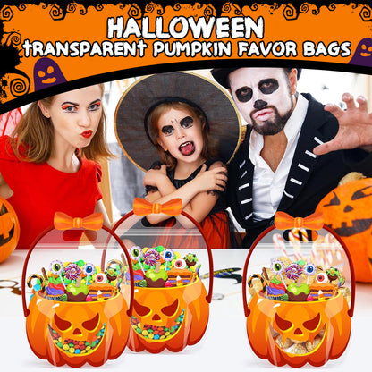 👻Halloween Pumpkin Treat Bags
