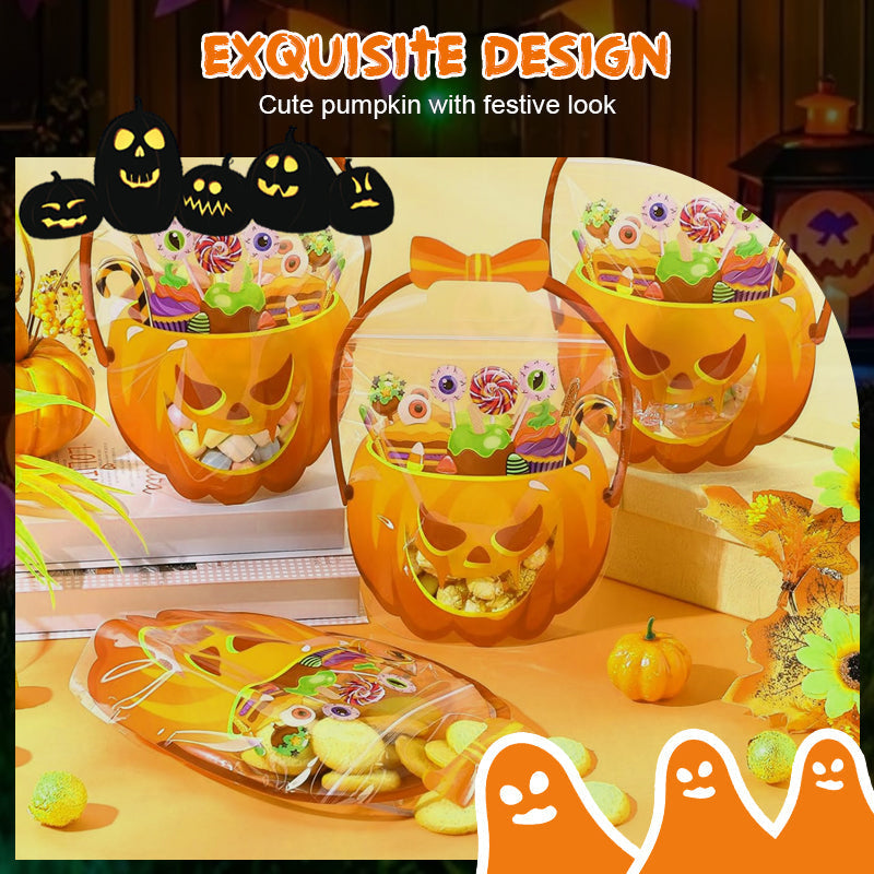 👻Halloween Pumpkin Treat Bags