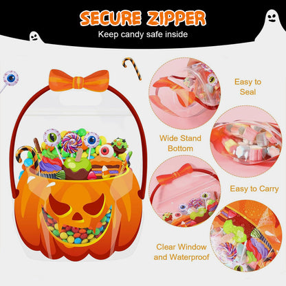 👻Halloween Pumpkin Treat Bags