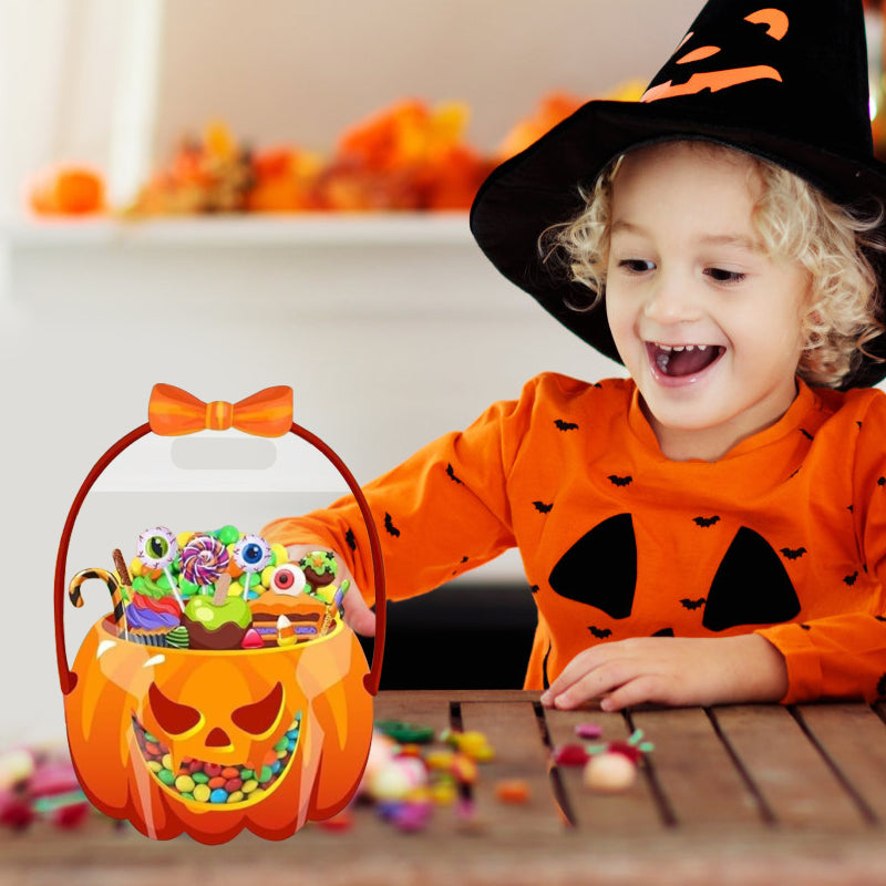 👻Halloween Pumpkin Treat Bags