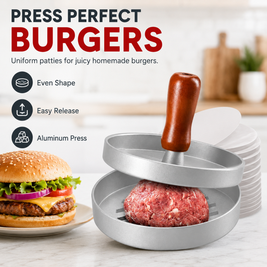 KORAKIO® 🍔 Perfect Burger Patty Press