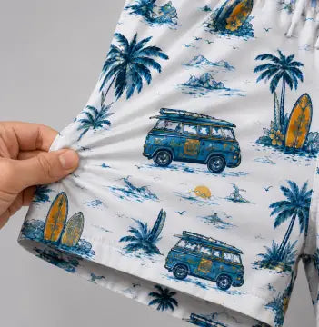 Stretch fabric detail