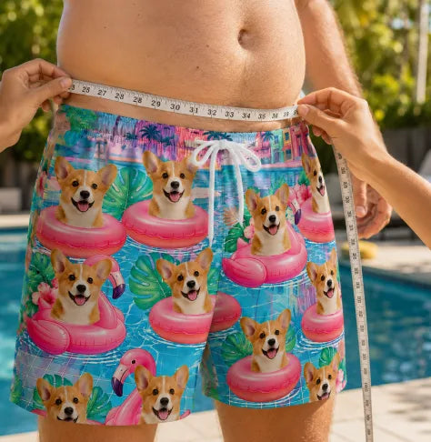 Check the swim trunks size guide